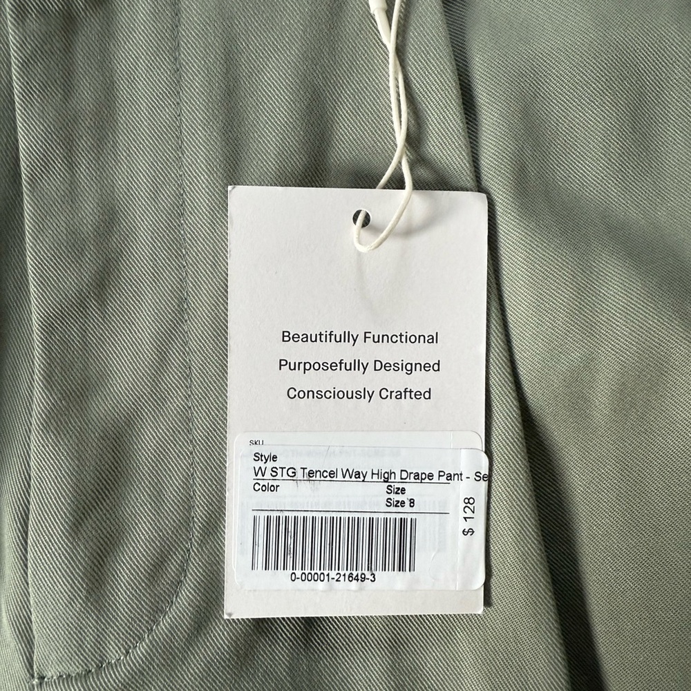 Everlane Tencel Way High Drape Pant NWT - Picture 5 of 10
